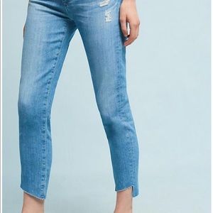 Anthropologie AG Stevie Midrise Capri Jean Sz 30